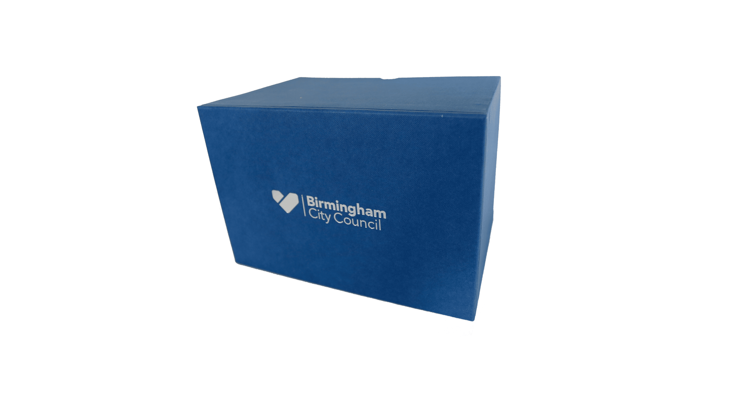 Personalised Rigid Cremated remains Box (Assembled)