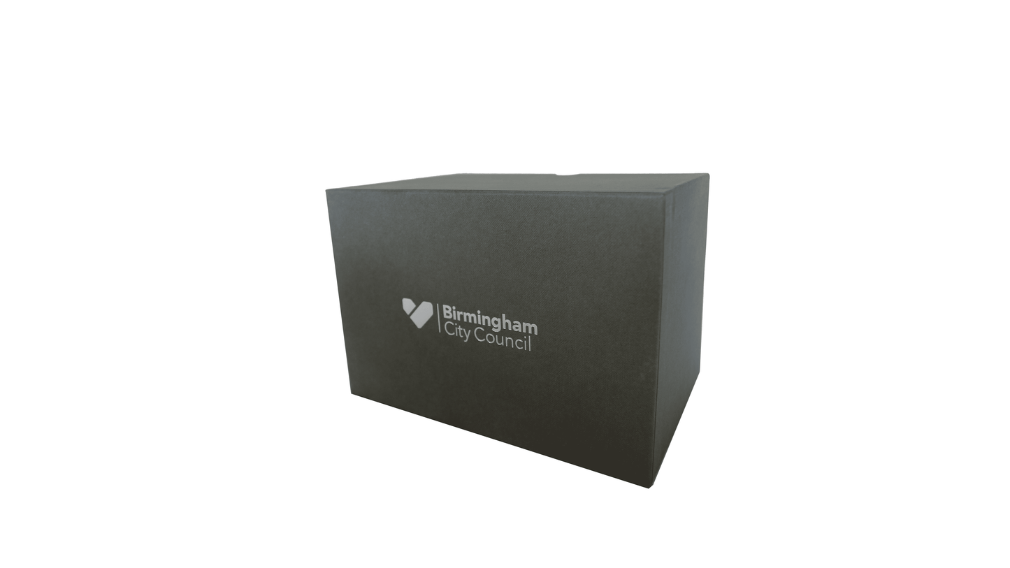 Personalised Rigid Cremated remains Box (Assembled)