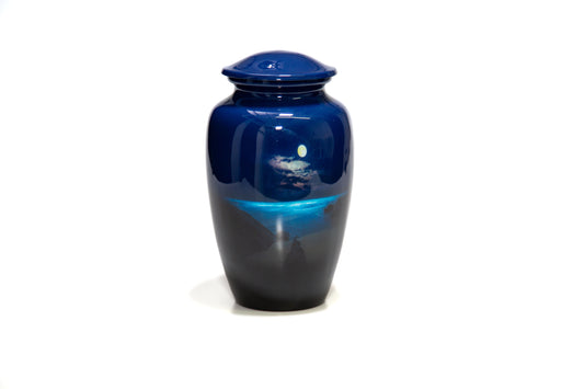 Blue Moon Urn