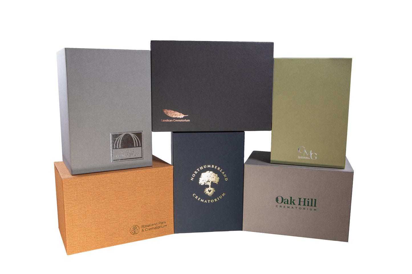 Personalised Rigid Cremated remains Box (Assembled)