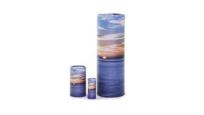 Ocean Cardboard Scatter Tube