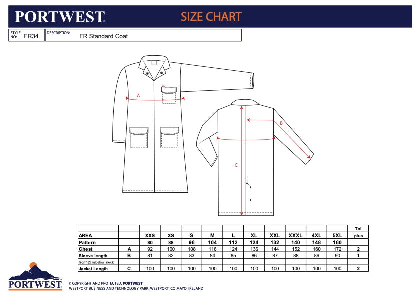 Flame Retardant Coat