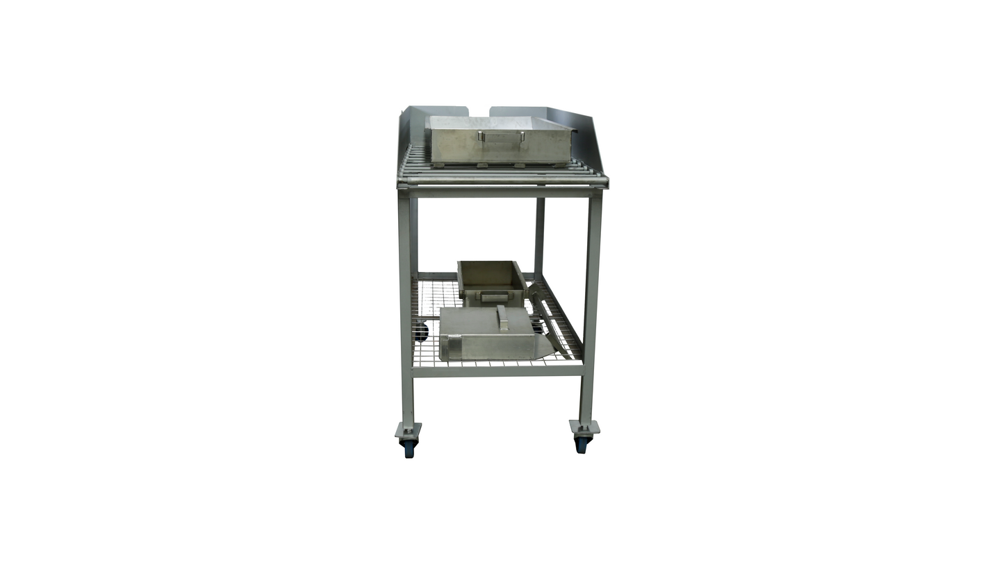 Cremation Tray Retrieval Trolley