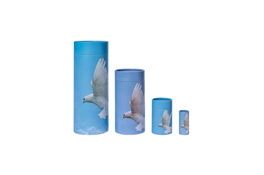 Dove Cardboard Scatter Tube