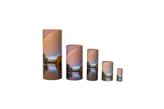 Rainbow Cardboard Scatter Tube