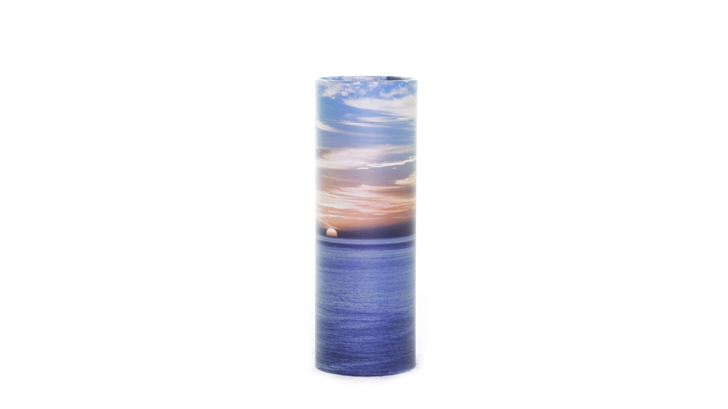 Ocean Cardboard Scatter Tube
